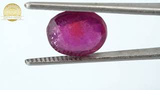 Product Video for: Manik Stone 6.14 Ratti - 5.59 Carat Ruby Stone - Bangkok