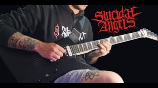 Suicidal Angels  Bloody Ground rhythm Guitar Cover