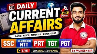 Current Affairs 2026 | SSC | Chandigarh NTT PRT TGT PGT | Important Current Affairs | GK Updates