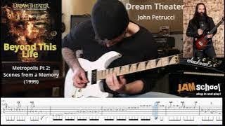 Dream Theater Beyond This Life John Petrucci Guitar Solo (With TAB)