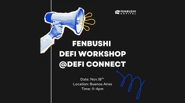 Fenbushi DeFi Workshop @Devconnect 2025