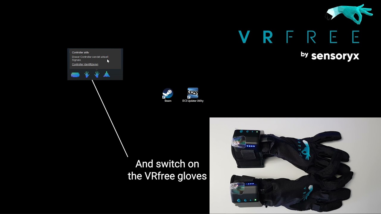  Go + VRfree Glove（おまけ） Oculus Goに進化版データグローブ「VRfree」がやってくる
