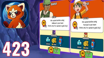 Dynamons World - Gameplay Walkthrough Part 423 - CHALLENGE CAVE: BOSS QUEST 13-14 (iOS, Android)