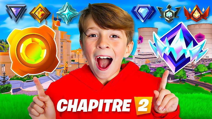 Mon PETIT FRÈRE passe de BRONZE à UNREAL sur le CHAPITRE 2 ! (9 ans)