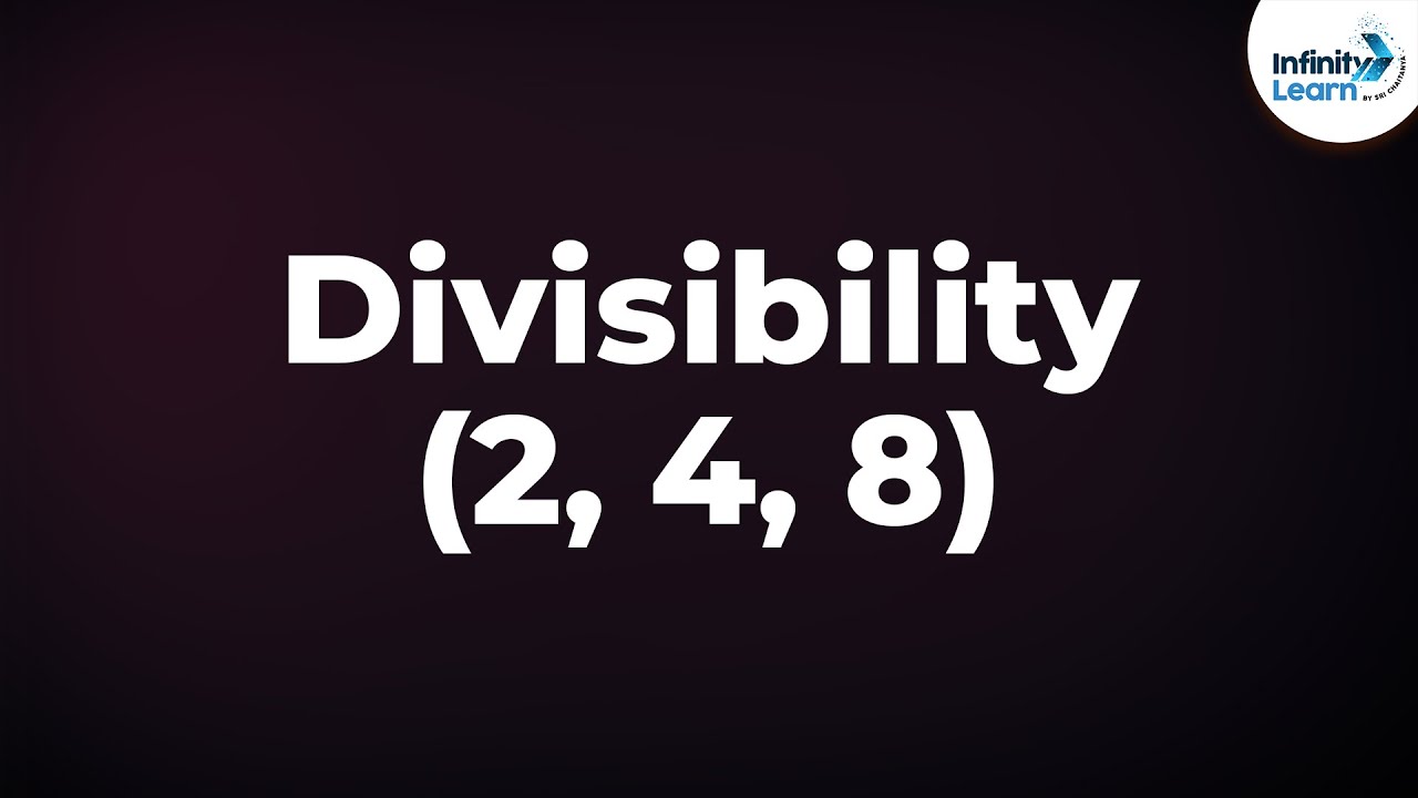 Модель 8 19. Divisibility Test. Divisibility Rules 8.