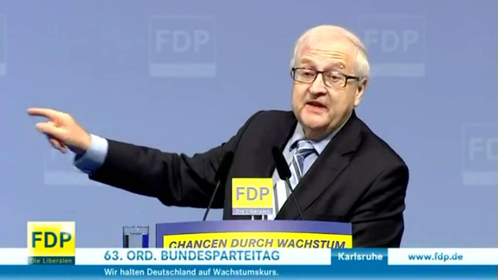 "Wer hat's gemacht? Wir haben's gemacht!" - Brüderle