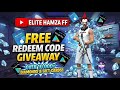 today free redeem code live stream | today live stream free fire #livestream #todaylive