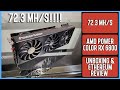 72.3 MH/s !!! AMD RX 6800 Power Color | Unboxing | Mining Overview | Enable Smart Access Memory