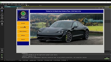 Car rental application with database in Qt (Qt