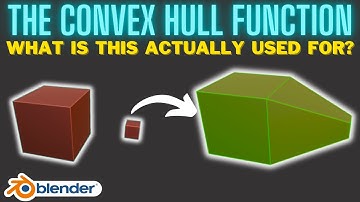 The Convex Hull Function in Blender - What is this actually used for?