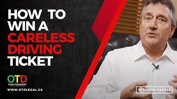 HOW TO WIN A CARELESS DRIVING TICKET