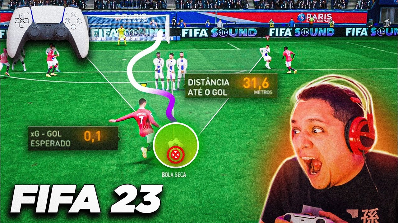 Tutorial de faltas no Fifa 23 
