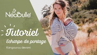 Echarpe de portage Malo Coton bio de Neobulle - Collection Deauville vidéo