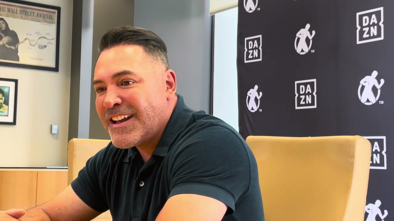 Oscar De La Hoya Interview