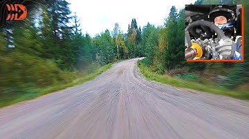 Flat Out WRC Onboard Bumper Camera | Sami Pajari - Rally Finland Pre-event Test