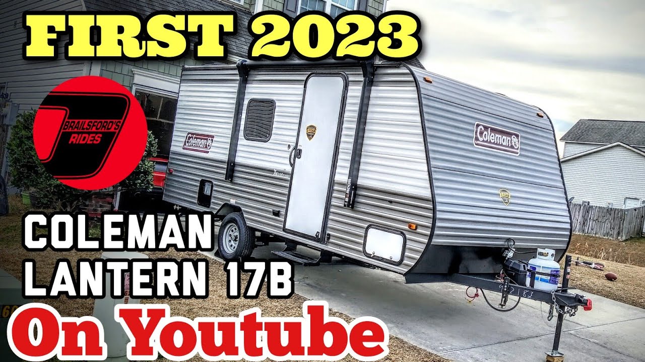 First 2023 Coleman Lantern LT 17B Travel Trailer On Youtube Walkaround