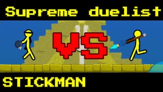 Supreme Duelist Stickman Gameplay first time playing 😂 screenshot 2