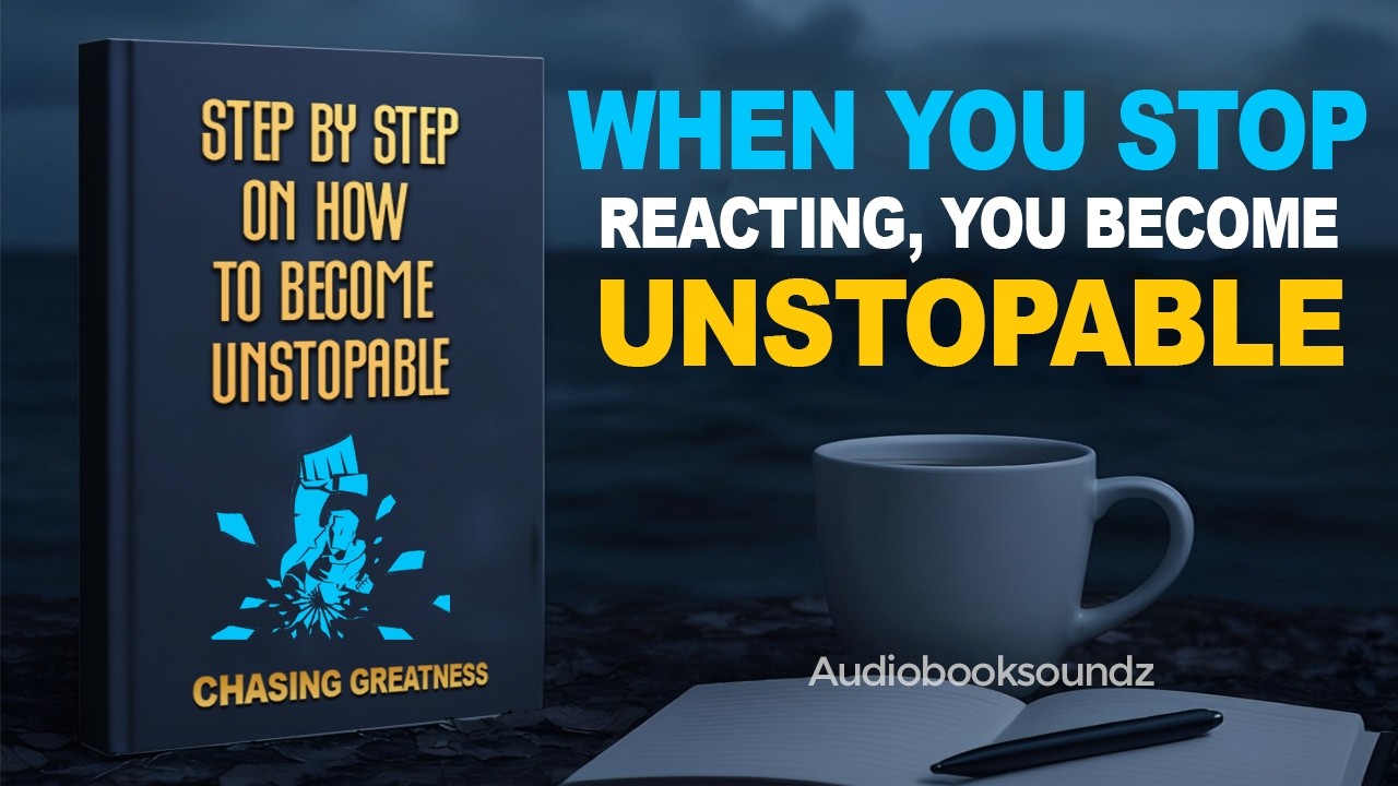 STOP REACTING, BECOME UNSTOPPABLE | dangerously CONFIDENT | Audiobook Soundz