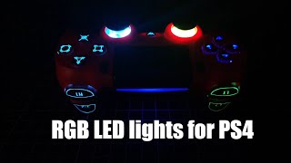 This PS4 LED kit is SUPER COOL