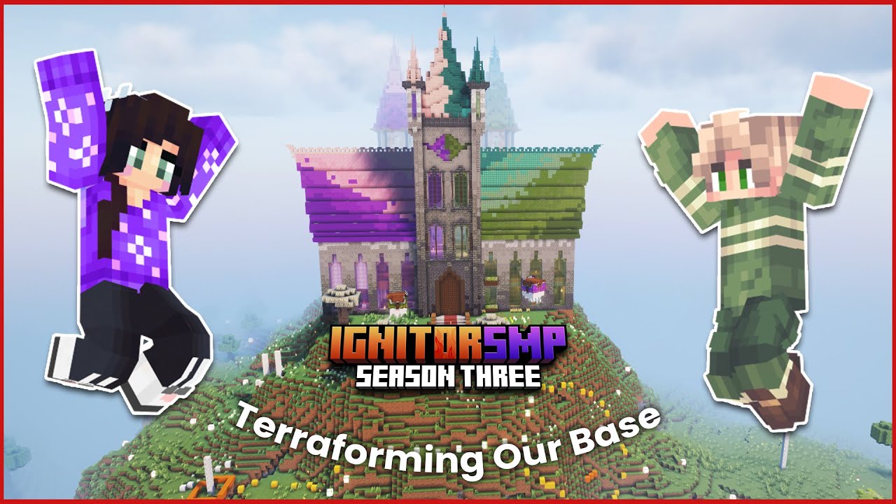 Live Stream: Terraforming the base on IgnitorSMP