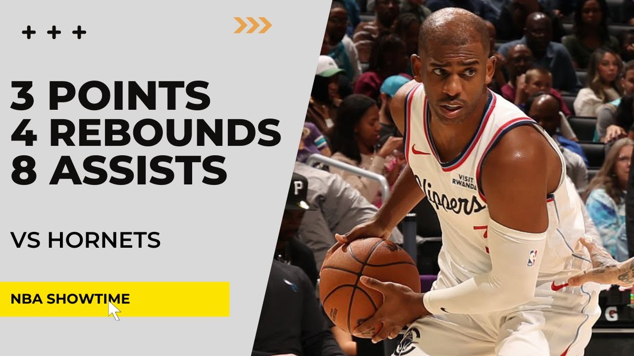 Крис Пол: 3 очка, 8 передач, 4 подбора против «Хорнетс» в сезоне НБА 25-26