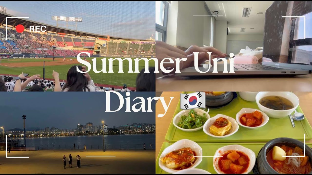 [VLOG] a week as a summer student in seoul ☀️ KR/ENG CC