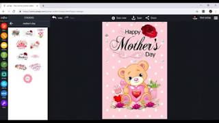 piZap's Quick Photo Editing Tutorial: Create Mother's Day Greeting Cards screenshot 2