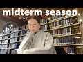 Midterm season study vlog  university of toronto