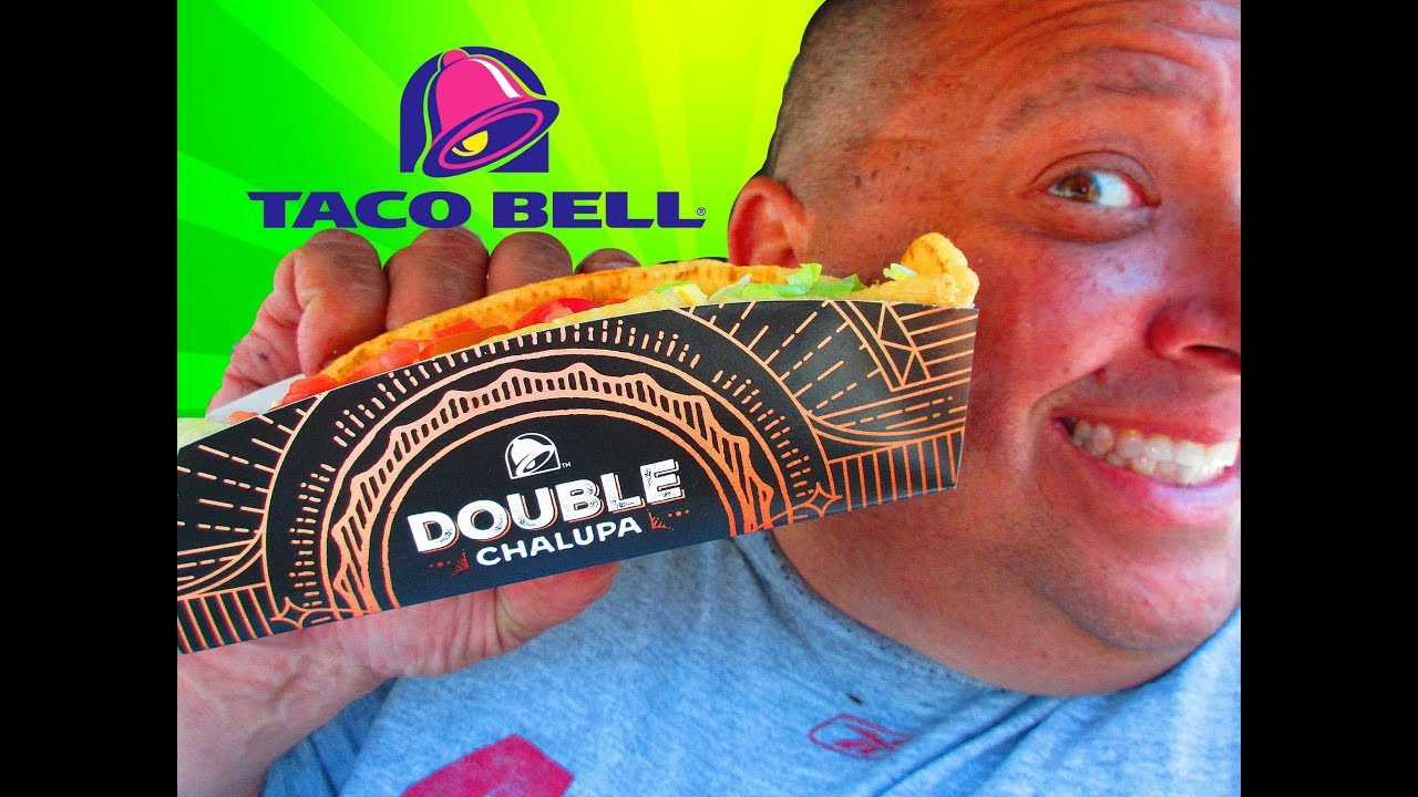 TACO BELL®  DOUBLE CHALUPA Review!