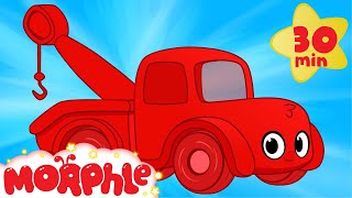 Morphle The Red Tow Truck - My Magic Pet Morphle Vehicle Videos For Kids