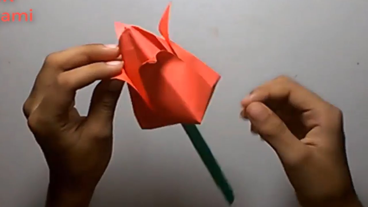How to make a water lily.Origami Water lily . YouTube