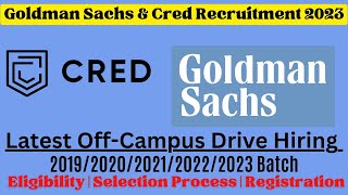 Cred Off campus drive for 2021/2022/2023 batch | Latest Internship for Freshers |Jobs 2023