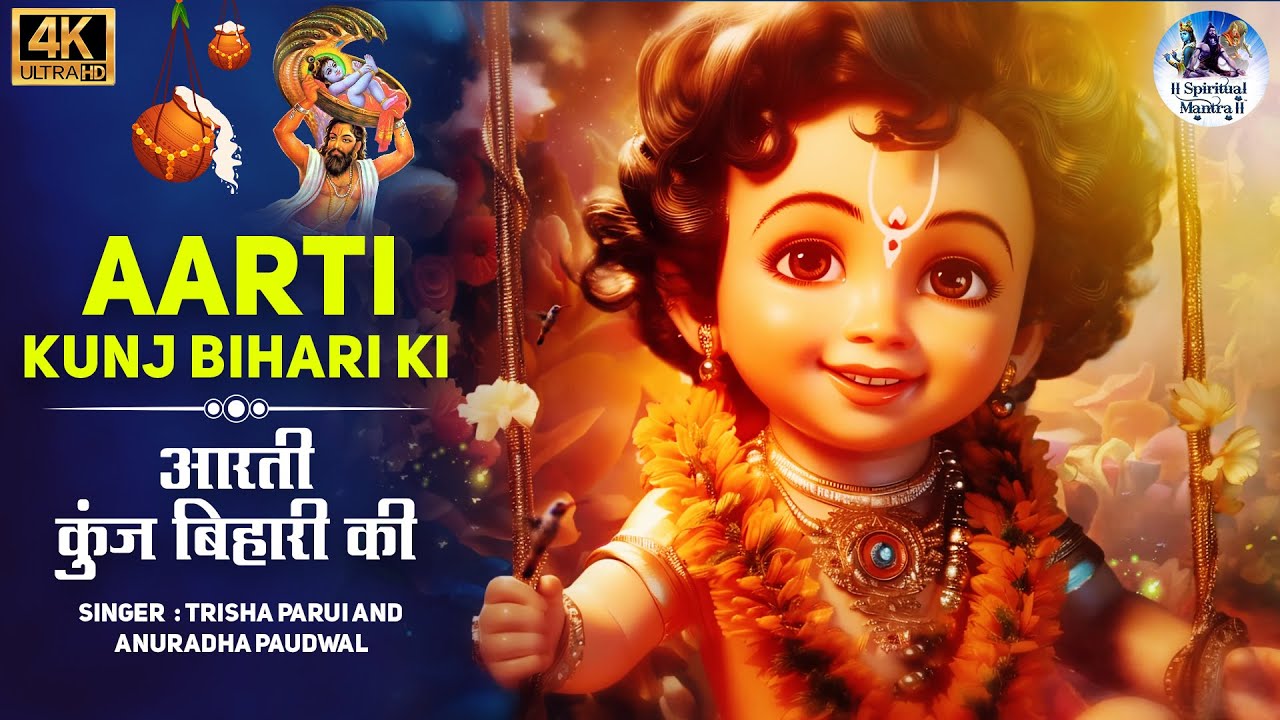 AARTI KUNJ BIHARI KI आरती कुंजबिहारी की KRISHNA AARTI KRISHNA