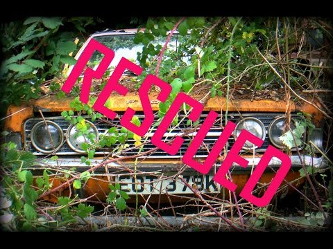 Barn find Cortina MK3 at the NEC Restoration Show