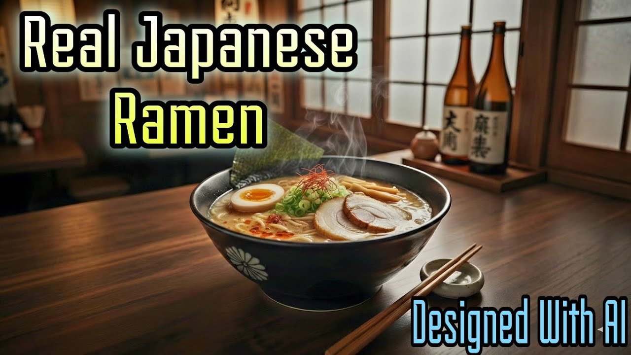 AI + Cooking = The Most Perfect Ramen Bowl Ever.