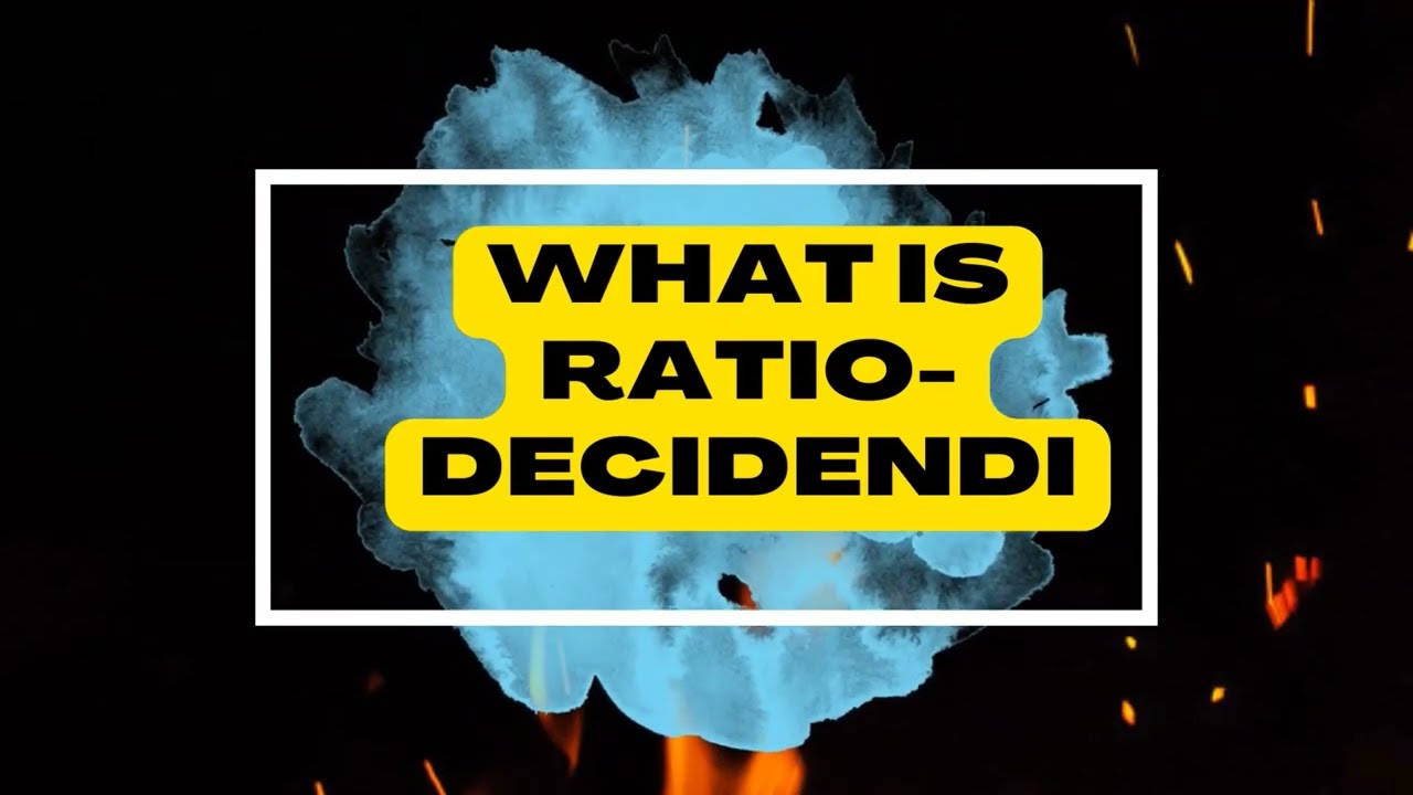 Ratio Decidendi Definition Meaning Case Law Donohoe V s Ratio Decidendi Definition Meaning Case Law Donohoe V s