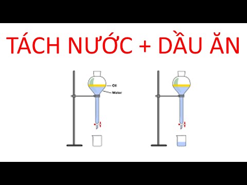 Video hóa học 8 thí nghiệm cách tách hỗn hợp nước và dầu ăn - youtube