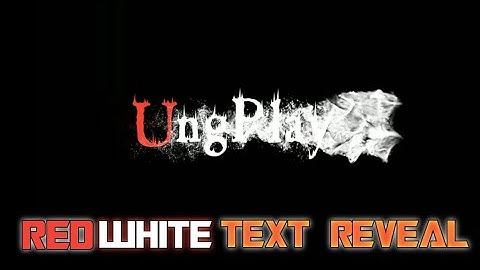 Particles Intro & Text Animation - KineMaster tutorial || By UNG PLAY