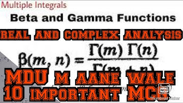 BSC,BA 6 sem real and complex analysis (unit1) MCQ for MDU,KU and CDLU students 2020-21 examination