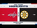 NHL Highlights | Capitals vs. Bruins - March 7, 2026