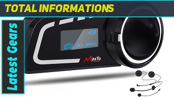 MaxTo M2C Motorcycle Bluetooth Headset: The Ultimate Riding Companion