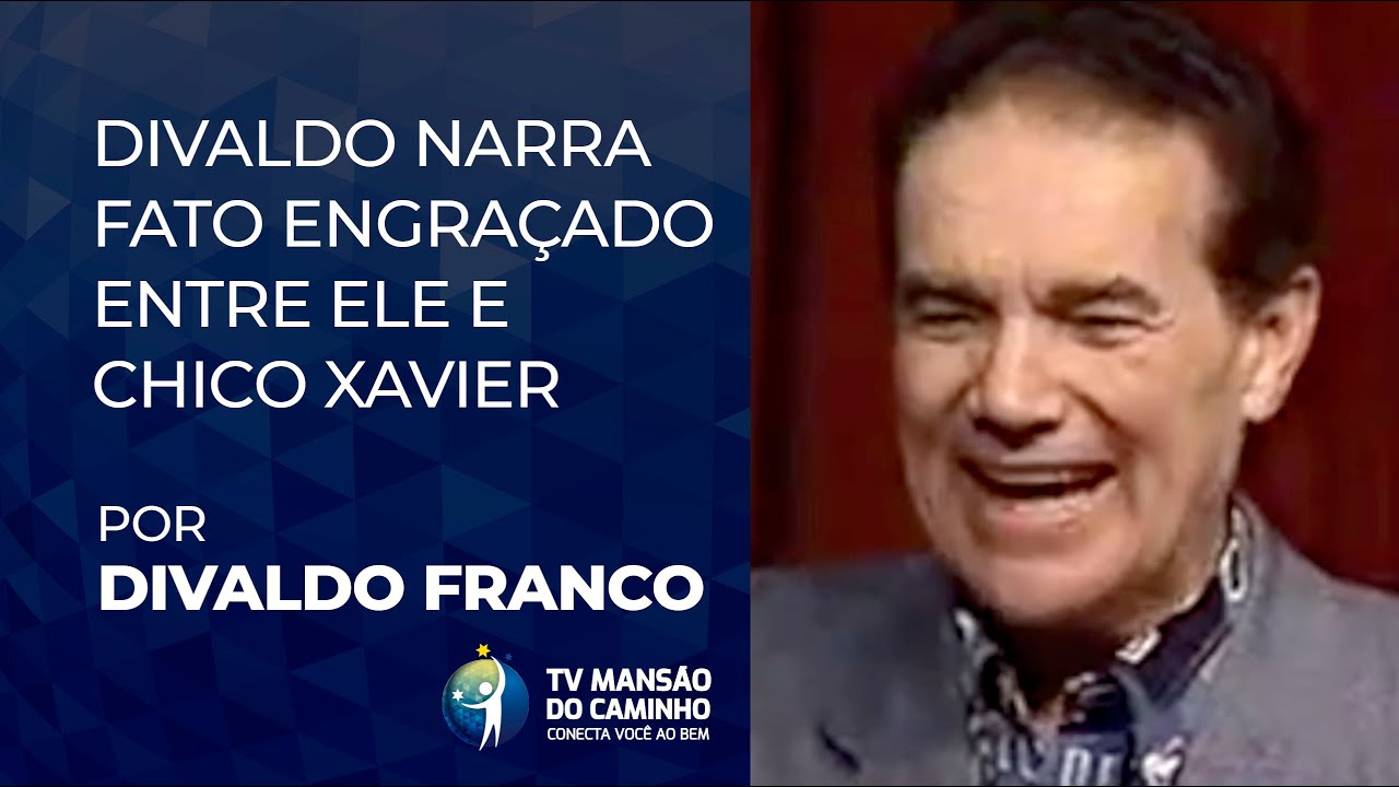 Divaldo narra fato engraçado entre ele e Chico Xavier