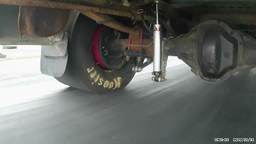 Anti squat with leaf springs