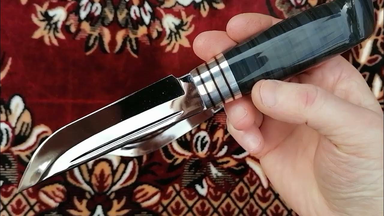 Две финки из фуганка СССР. Клинки 130 мм, рукояти 120, винипласт ...