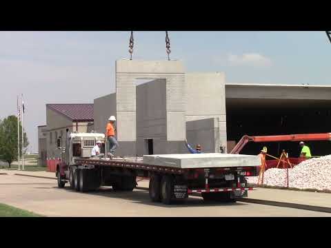 What I Saw My Bicycle Ride Today  - Logan-Rogersville Primary gets New Community Storm Shelter