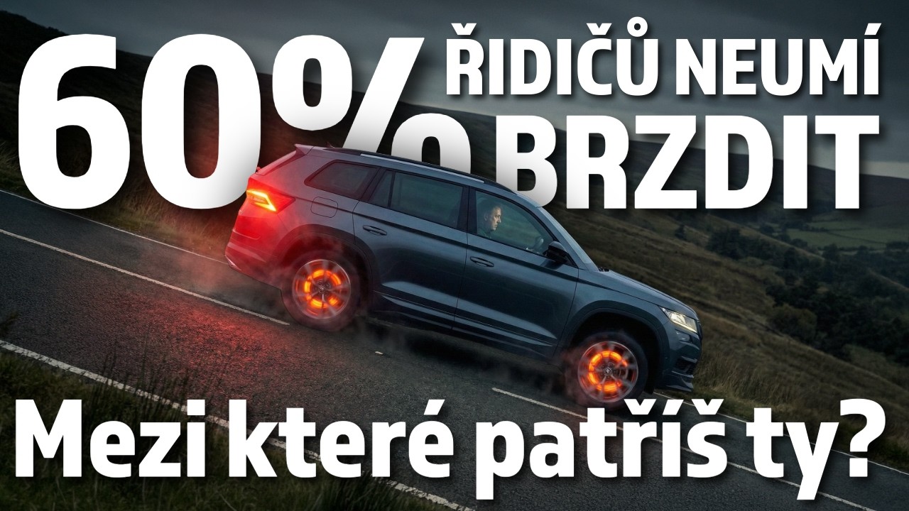 Většina řidičů neumí správně brzdit - Do jaké skupiny patříš ty? - Jak správně brzdit