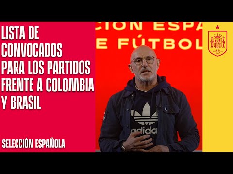 Lista de convocados para los partidos frente a Colombia y Brasil | 🔴 SEFUTBOL