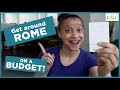 How to GET AROUND ROME on a Budget! | Public Transportation, Maps, Tickets & Cost | Frolic & Courage