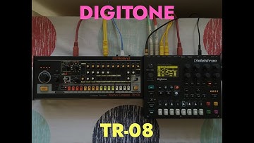 A full track made using Elektron Digitone & Roland TR08