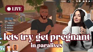 LETS GET PREGNANT IN PARALIVES | testing paralives gameplay